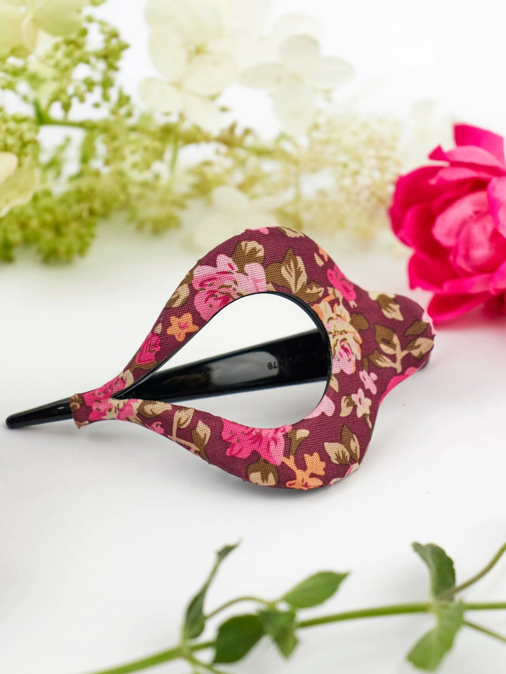Cottage Rose Arc Hair Clip by Ash & Rose