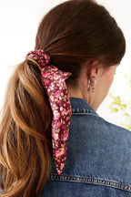 Cottage Rose Scarf Scrunchie by Ash & Rose