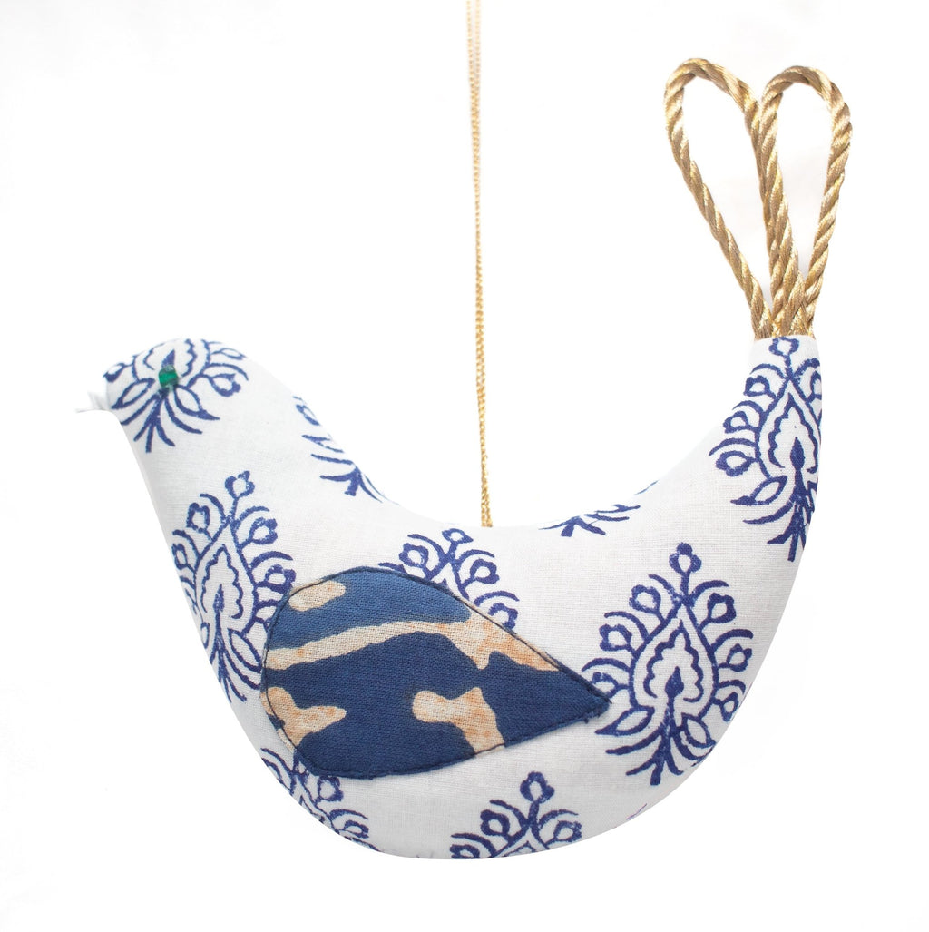 Cotton Bird Ornaments