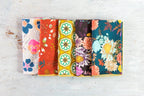 Winter Blue Floral Cloth Napkins, set of four by Dot and Army