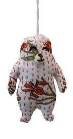 Cotton Kantha Animal Ornament Ornaments La Vie Bien Cotton Kantha Animal Ornament