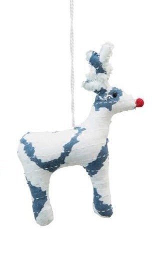 Cotton Kantha Animal Ornament Ornaments La Vie Bien Cotton Kantha Animal Ornament