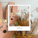 Cottontail Bunny Banner, 8 Ft