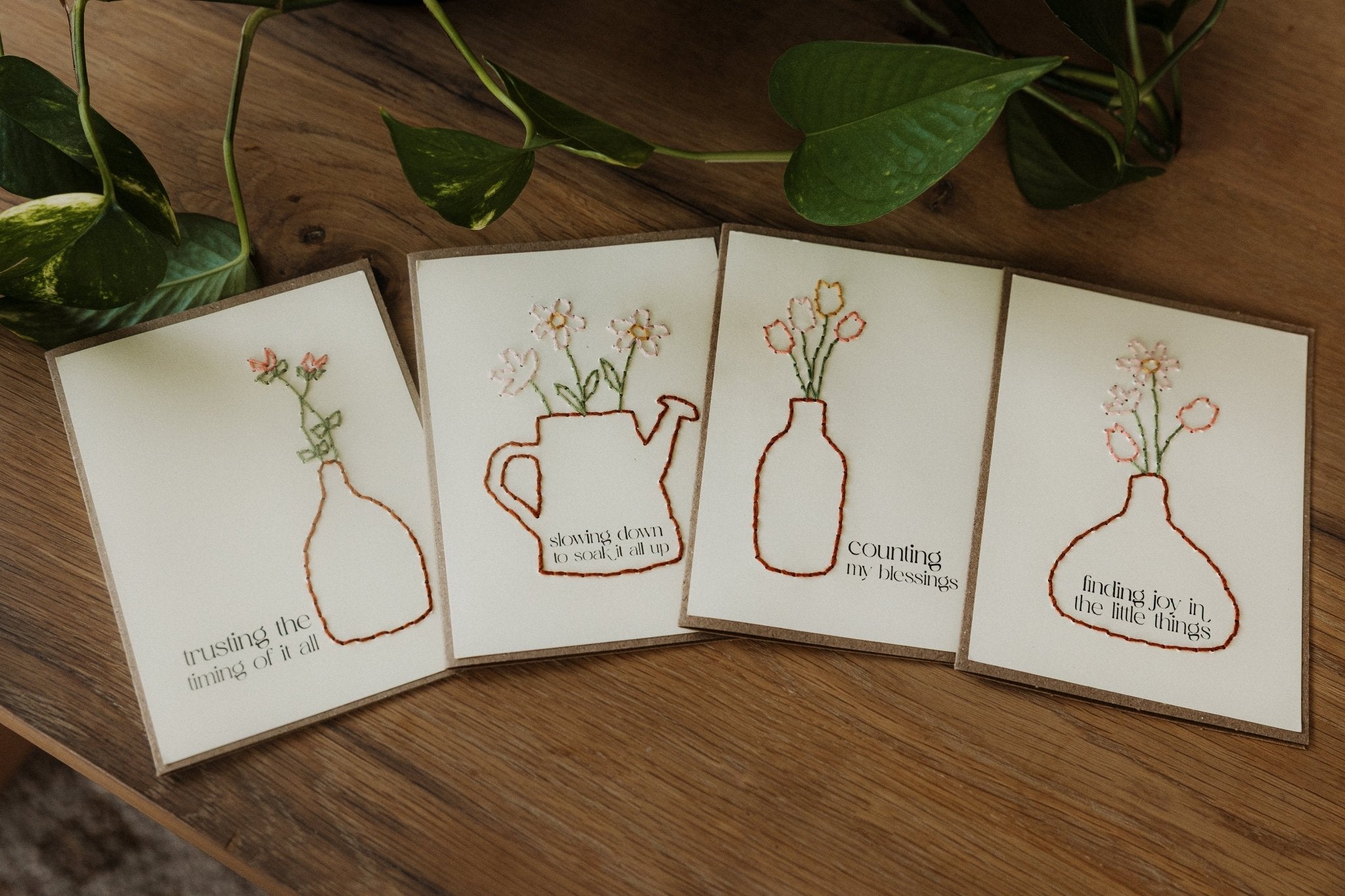 Counting my Blessings Greeting Cards Greeting Cards La Vie Bien Counting my Blessings Greeting Cards