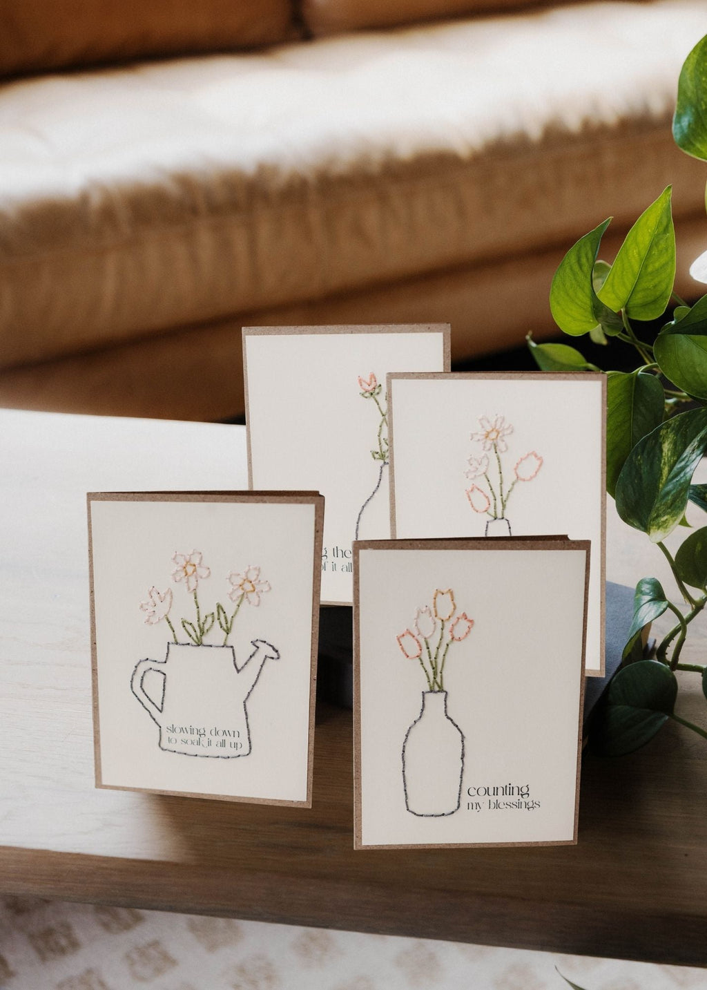 Counting my Blessings Greeting Cards
