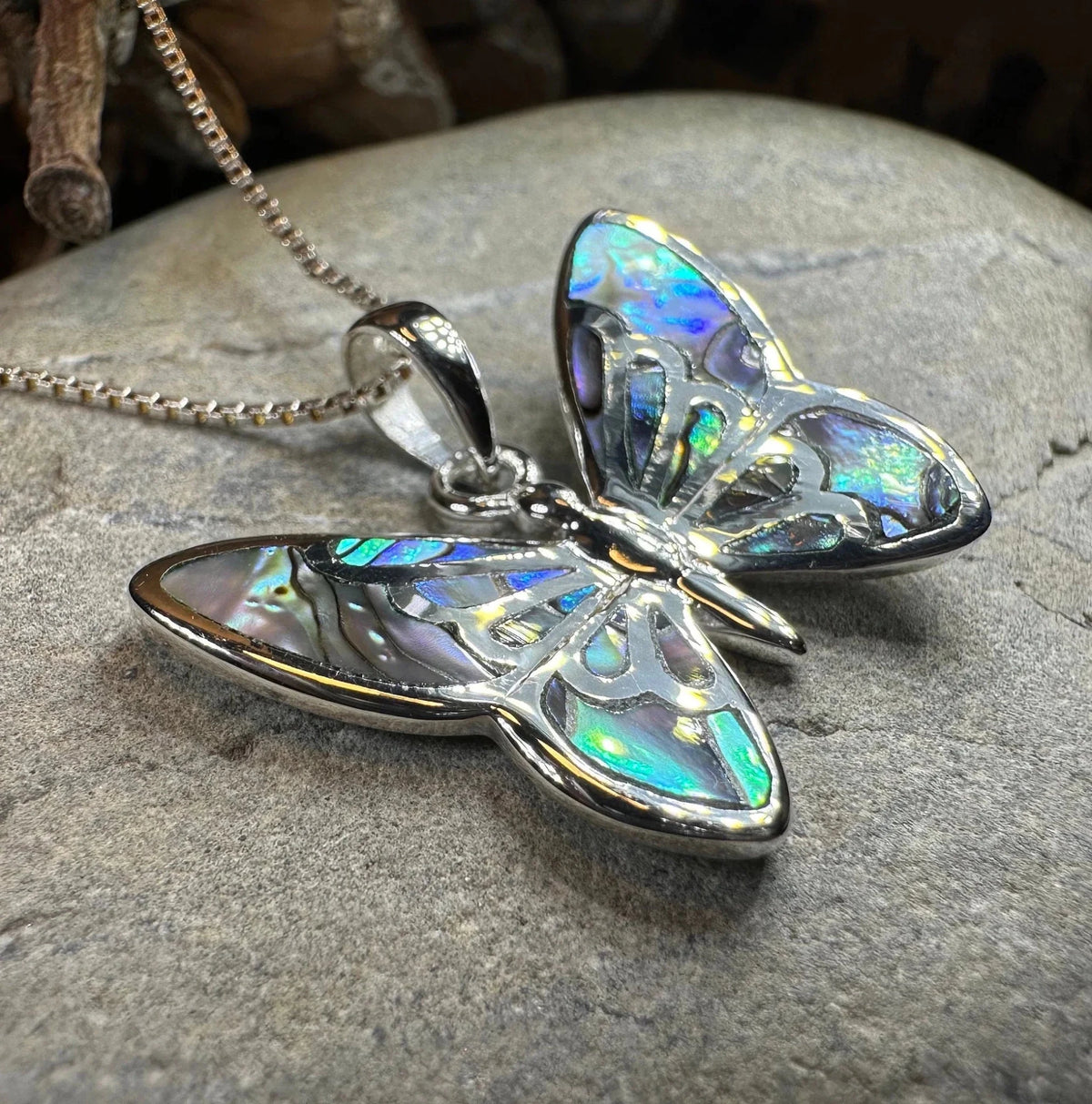 Courtney Butterfly Necklace Pendant La Vie Bien Courtney Butterfly Necklace