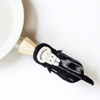 Cow Skillet Handle Holder Kitchen - Linens La Vie Bien Cow Skillet Handle Holder