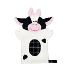 Cow Puppet Washcloth