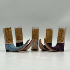 Cowboy Boot Shot Glass | Authentic Mexican Leather-Wrapped Glass Mexican Shot Glass La Vie Bien Cowboy Boot Shot Glass | Authentic Mexican Leather-Wrapped Glass
