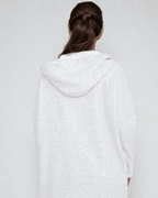 Cozy Comfort Zip Up Hoodie Jacket Gray Clothing La Vie Bien Cozy Comfort Zip Up Hoodie Jacket Gray
