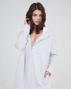 Cozy Comfort Zip Up Hoodie Jacket Gray Clothing La Vie Bien Cozy Comfort Zip Up Hoodie Jacket Gray