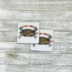 Crab Towel and Coasters Kitchen Accessories La Vie Bien Crab Towel and Coasters