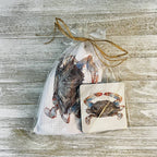 Crab Towel and Coasters Kitchen Accessories La Vie Bien Crab Towel and Coasters