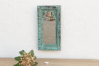 Crackle Aqua Indian Arched Mirror Mirror La Vie Bien Crackle Aqua Indian Arched Mirror