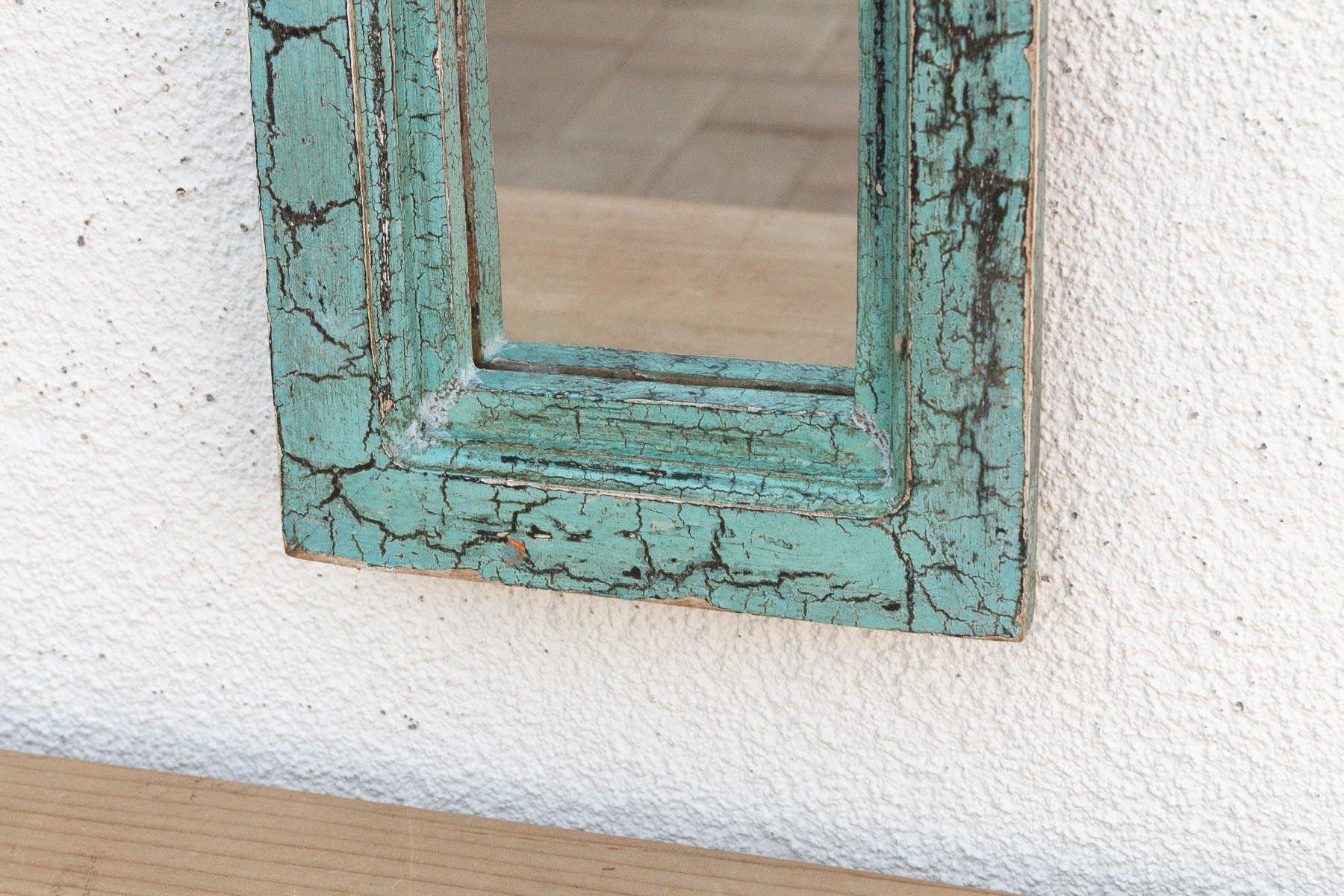 Crackle Aqua Indian Arched Mirror Mirror La Vie Bien Crackle Aqua Indian Arched Mirror