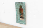 Crackle Aqua Indian Arched Mirror Mirror La Vie Bien Crackle Aqua Indian Arched Mirror