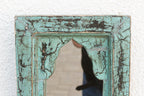 Crackle Aqua Indian Arched Mirror Mirror La Vie Bien Crackle Aqua Indian Arched Mirror
