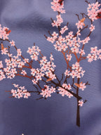 Cranes, Koi and Cherry Blossoms Women's Off The Shoulder Top "Sakura Dreams" - For summer date nights Blouse La Vie Bien Cranes, Koi and Cherry Blossoms Women's Off The Shoulder Top "Sakura Dreams" - For summer date nights