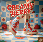 Creamy Berry Women's Boots Boots La Vie Bien Creamy Berry Women's Boots