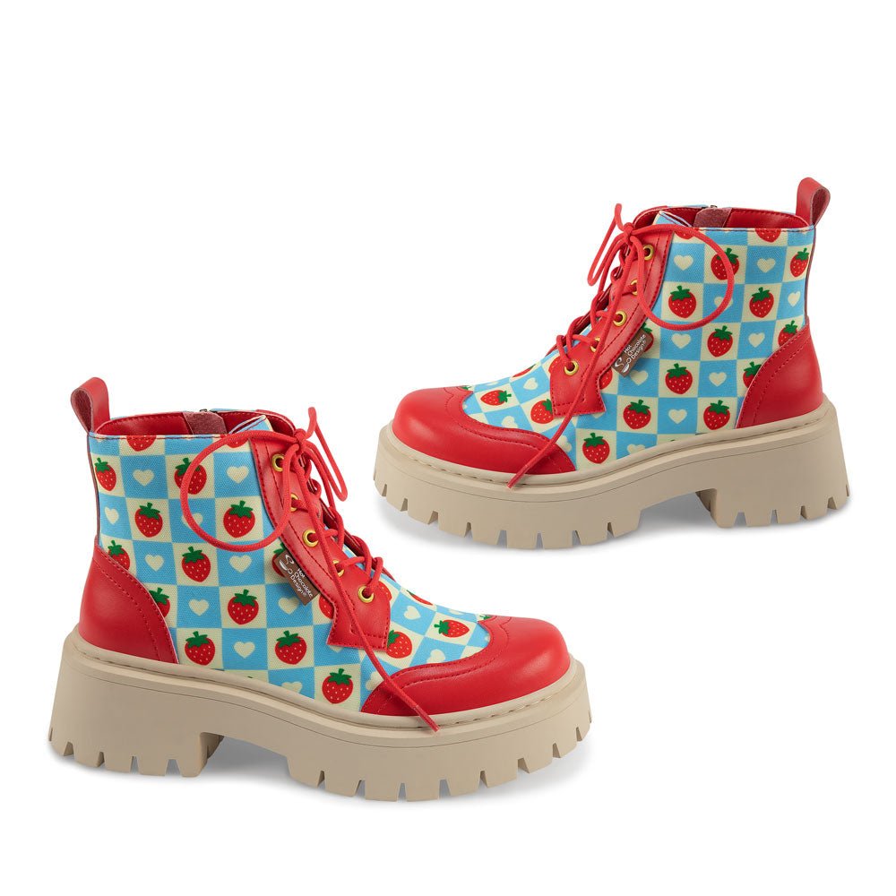 Creamy Berry Women's Boots Boots La Vie Bien Creamy Berry Women's Boots