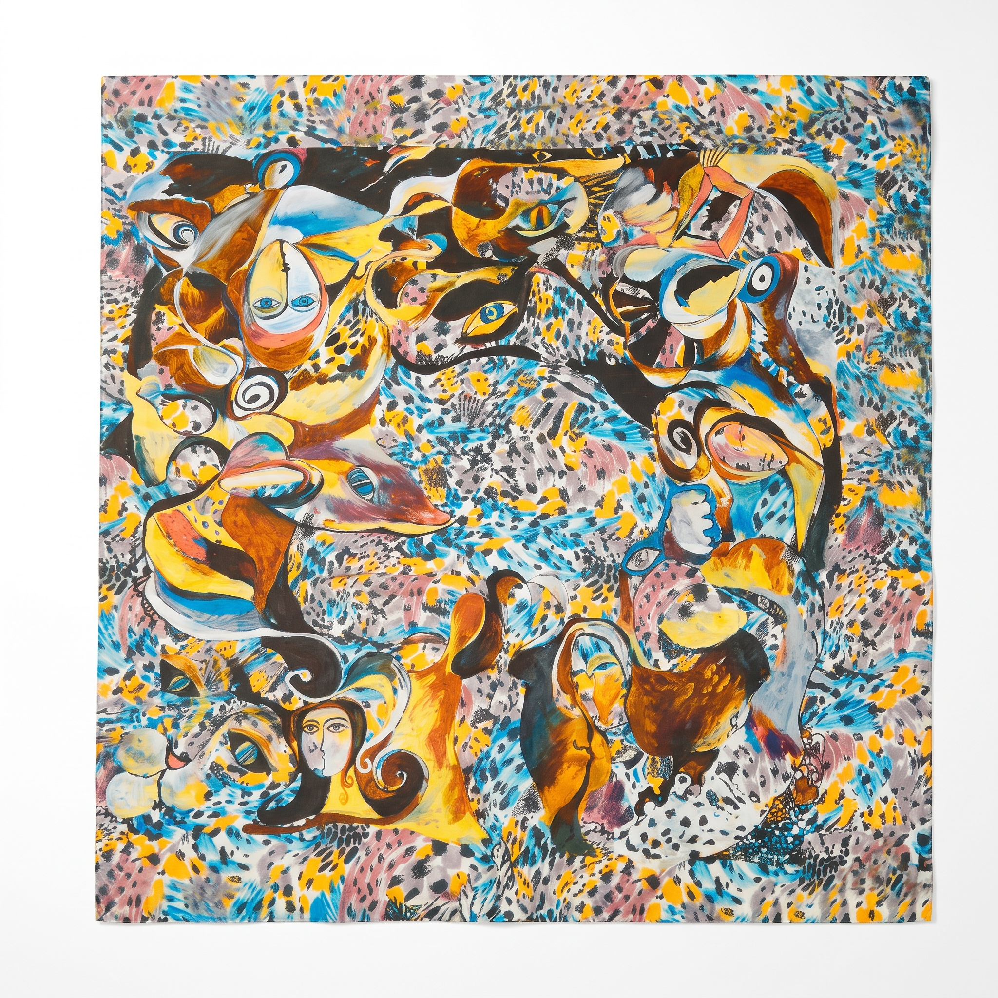 Creativity Scarf Silk scarf La Vie Bien Creativity Scarf