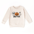 Creep it Real toddler and youth Sweatshirt, Halloween collection by Benny and Ray Apparel