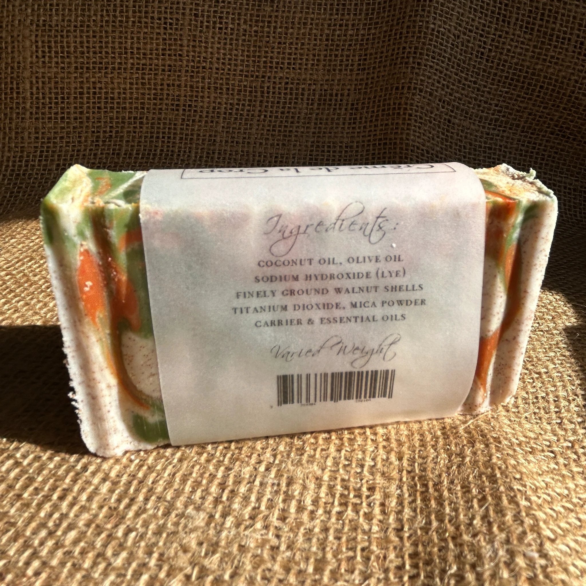 Soap - Patchouli Grove (Exfoliating) by Creme de la Crop