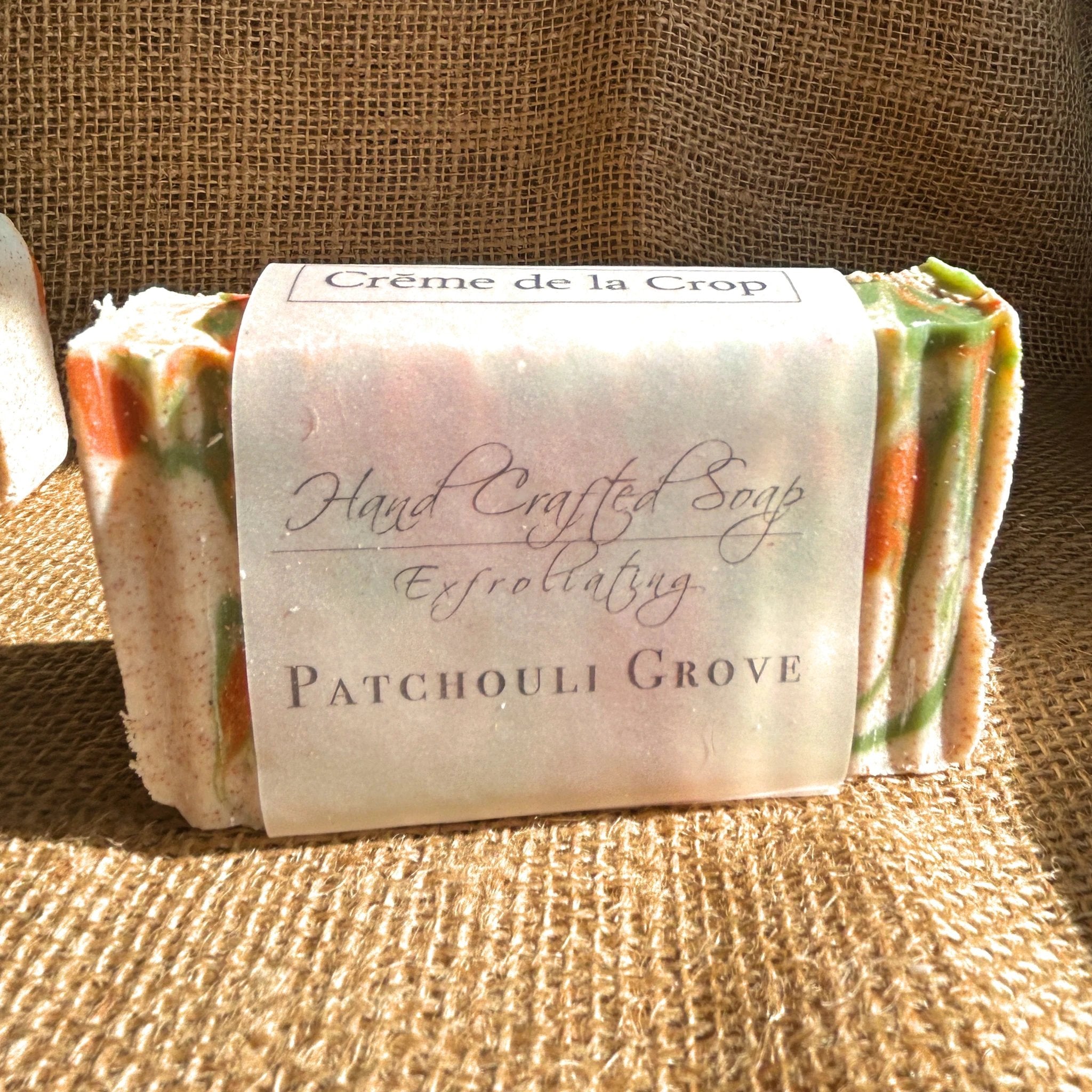 Soap - Patchouli Grove (Exfoliating) by Creme de la Crop