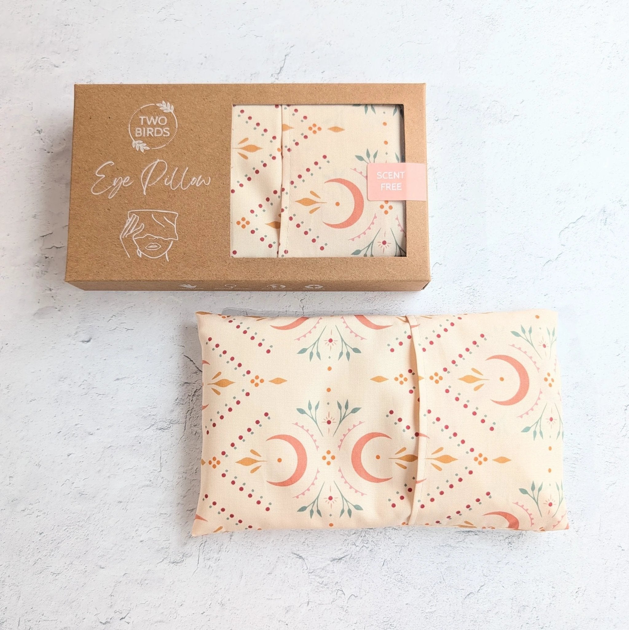 Crescent Charm - Weighted Eye Pillow by Two Birds Eco Shop
