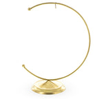 Crescent Moon Gold Metal Ornament Display Stand 8.8 Inches Ornament Stands La Vie Bien Crescent Moon Gold Metal Ornament Display Stand 8.8 Inches