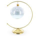 Crescent Moon Gold Metal Ornament Display Stand 8.8 Inches Ornament Stands La Vie Bien Crescent Moon Gold Metal Ornament Display Stand 8.8 Inches