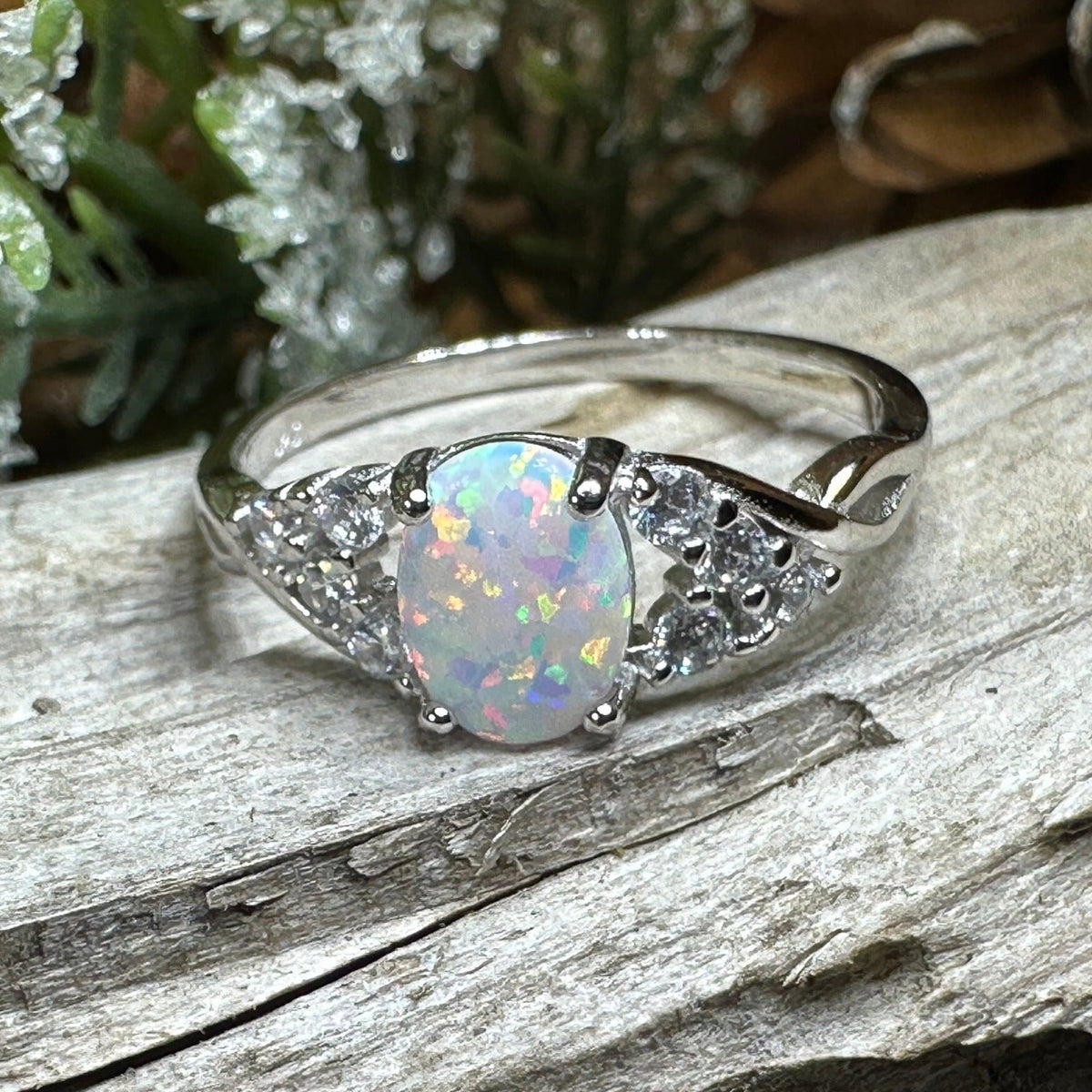 Cressida Opal Celtic Ring Ring La Vie Bien Cressida Opal Celtic Ring