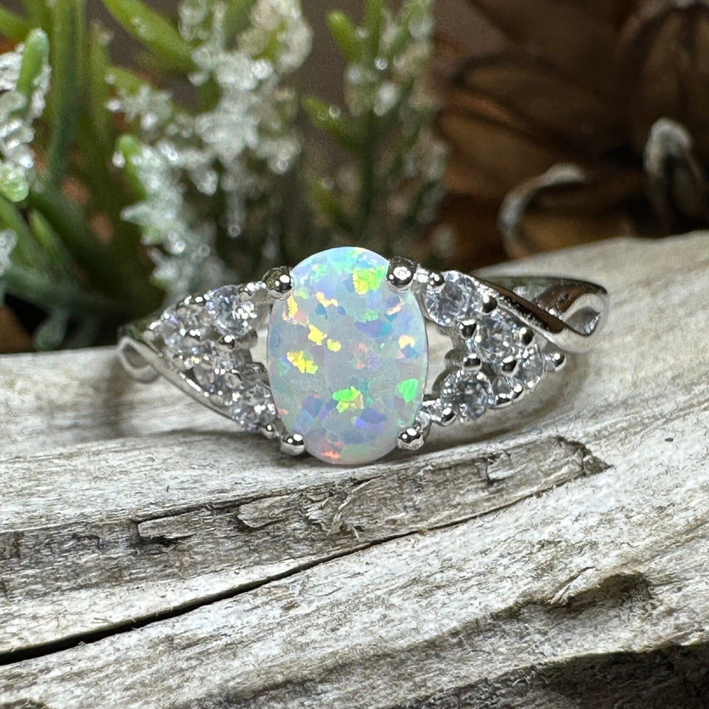Cressida Opal Celtic Ring Ring La Vie Bien Cressida Opal Celtic Ring