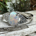 Cressida Opal Celtic Ring Ring La Vie Bien Cressida Opal Celtic Ring