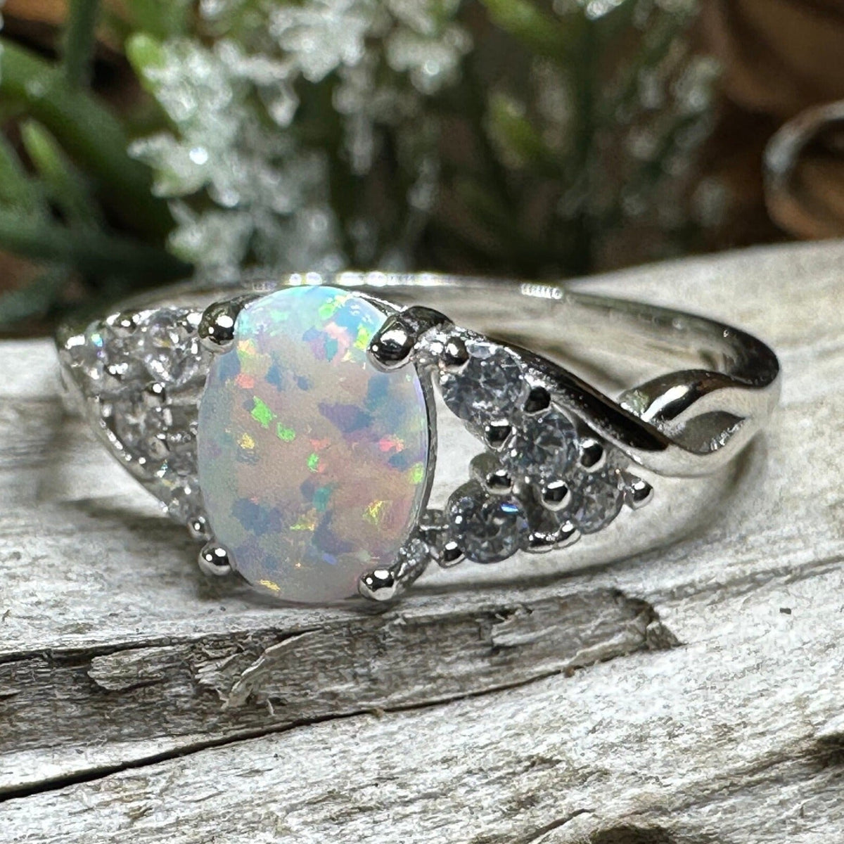 Cressida Opal Celtic Ring Ring La Vie Bien Cressida Opal Celtic Ring