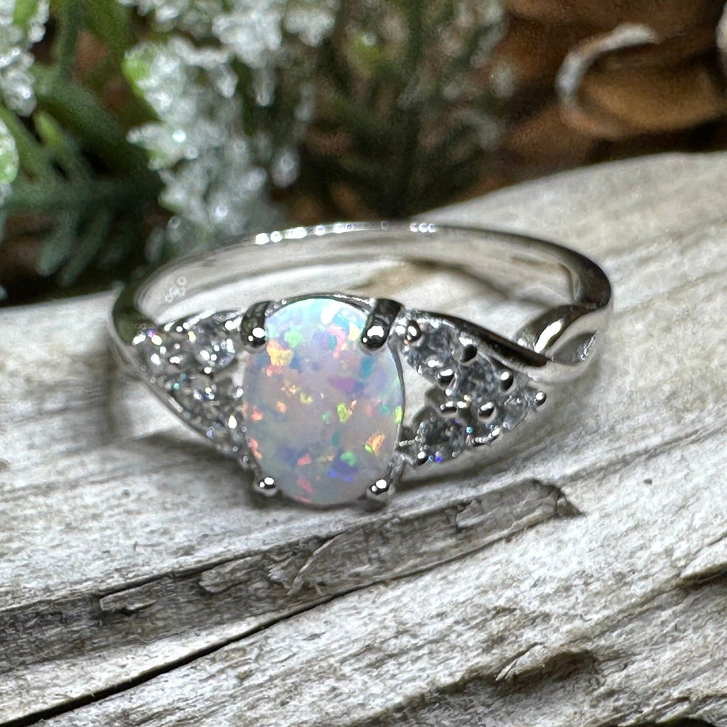 Cressida Opal Celtic Ring Ring La Vie Bien Cressida Opal Celtic Ring