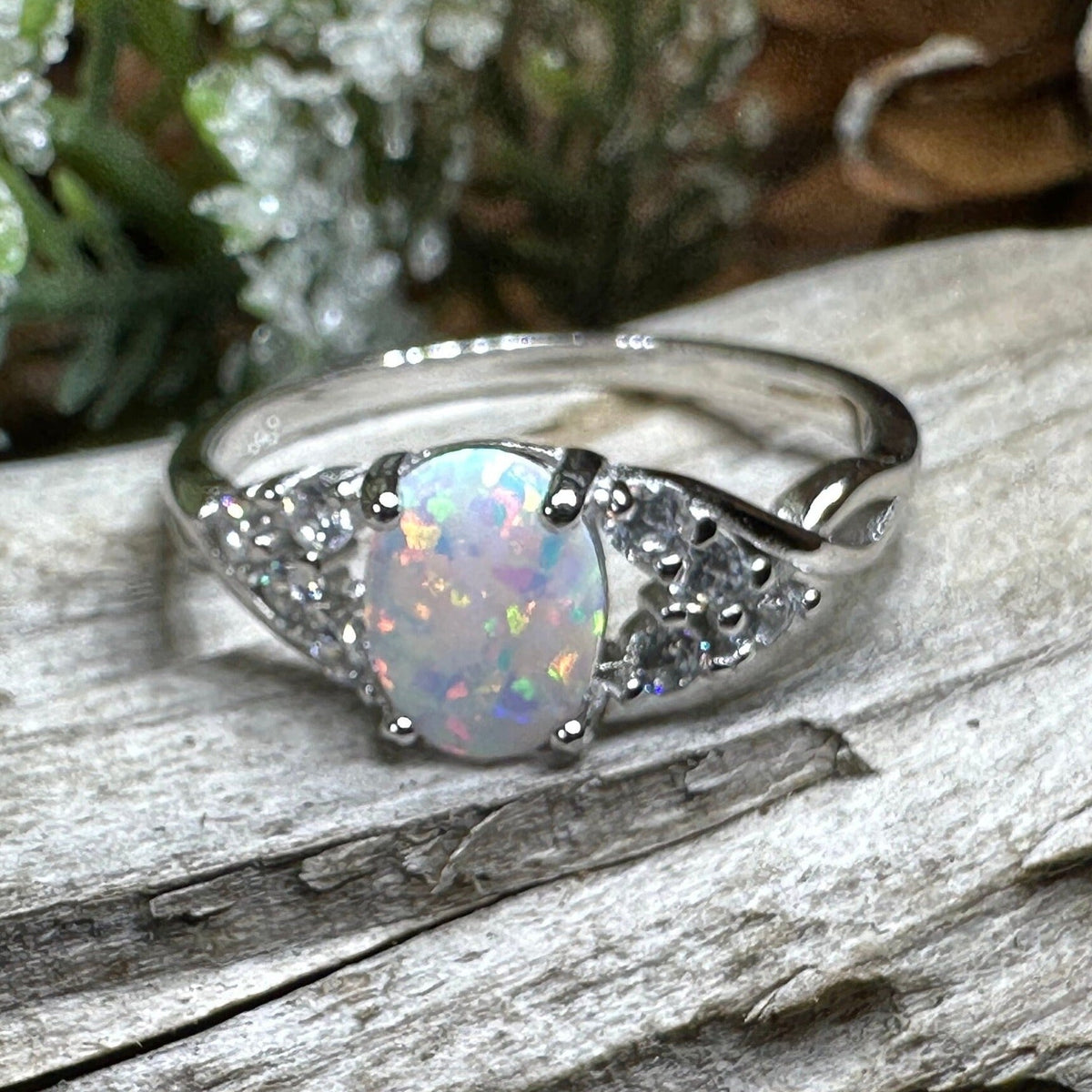 Cressida Opal Celtic Ring Ring La Vie Bien Cressida Opal Celtic Ring