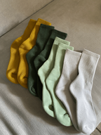 Crew Sock - Pine by NAT + NOOR