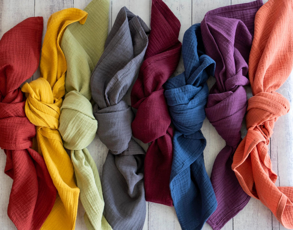 Cotton Crinkle Cloth Napkins, set of four by Dot and Army