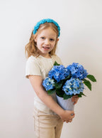 Crochet Puff Child Headband by Ash & Rose