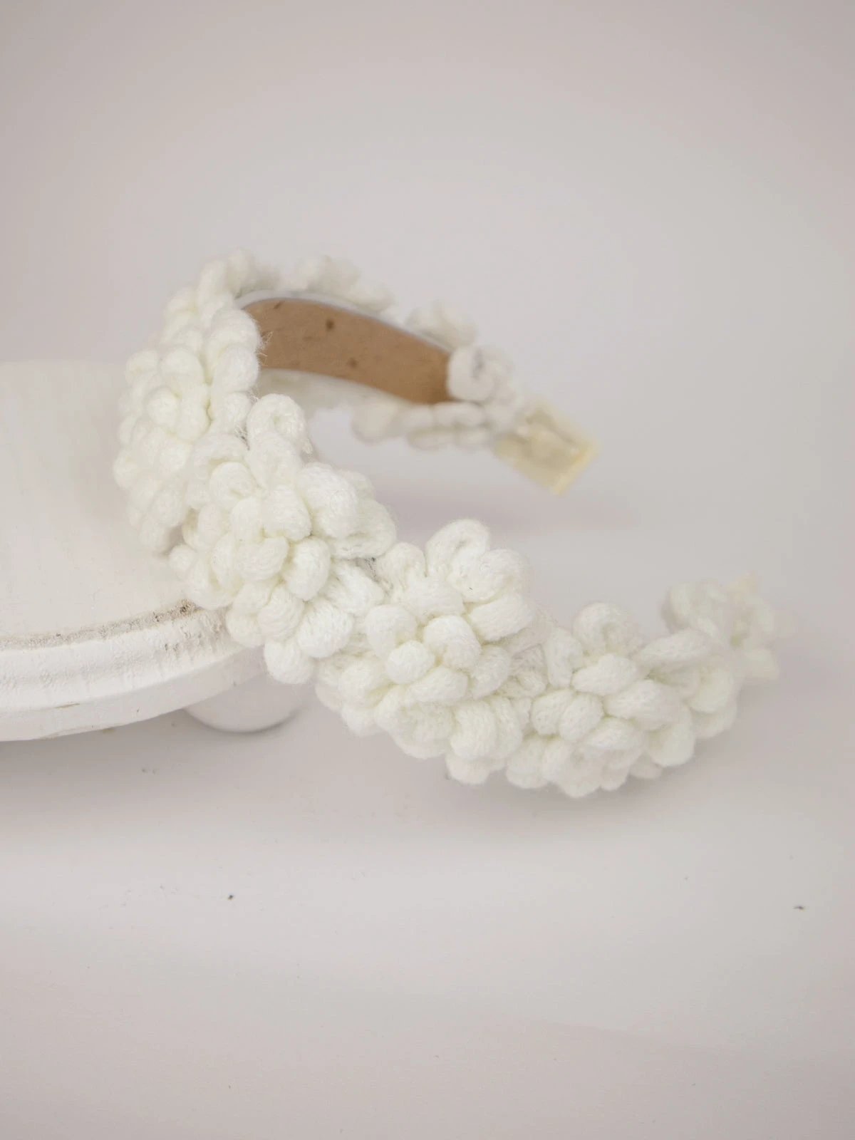 Crochet Puff Child Headband by Ash & Rose