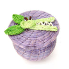 Crocodile Tiny Basket La Vie Bien Crocodile Tiny Basket
