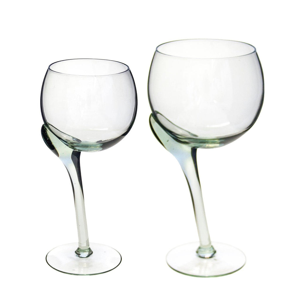 Crooked Stem Wine Glass La Vie Bien Crooked Stem Wine Glass