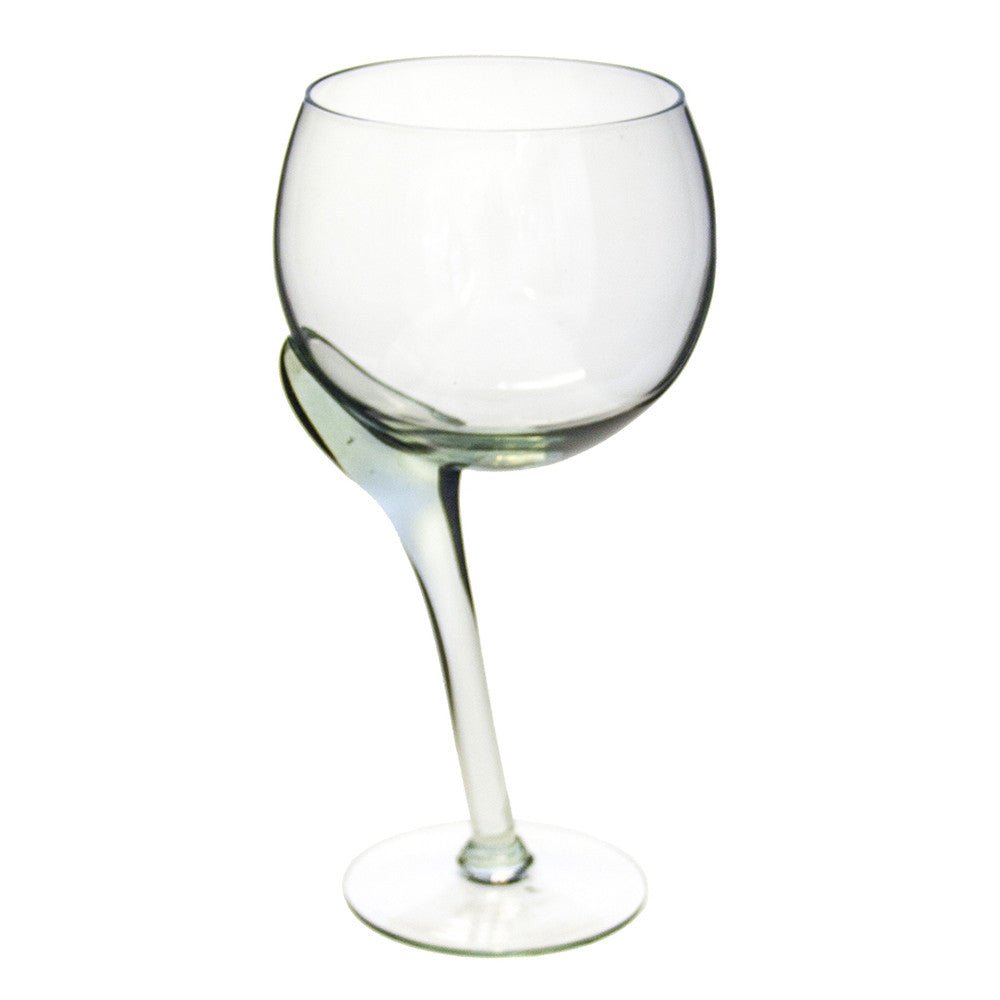 Crooked Stem Wine Glass La Vie Bien Crooked Stem Wine Glass