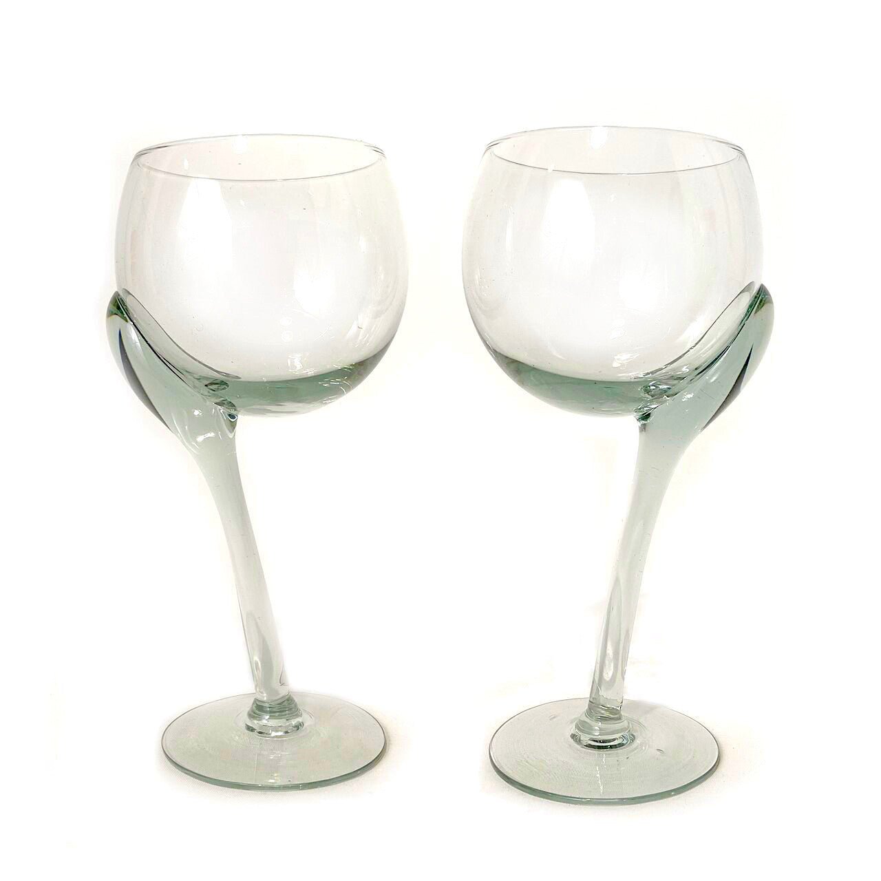 Crooked Stem Wine Glass La Vie Bien Crooked Stem Wine Glass