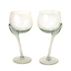 Crooked Stem Wine Glass