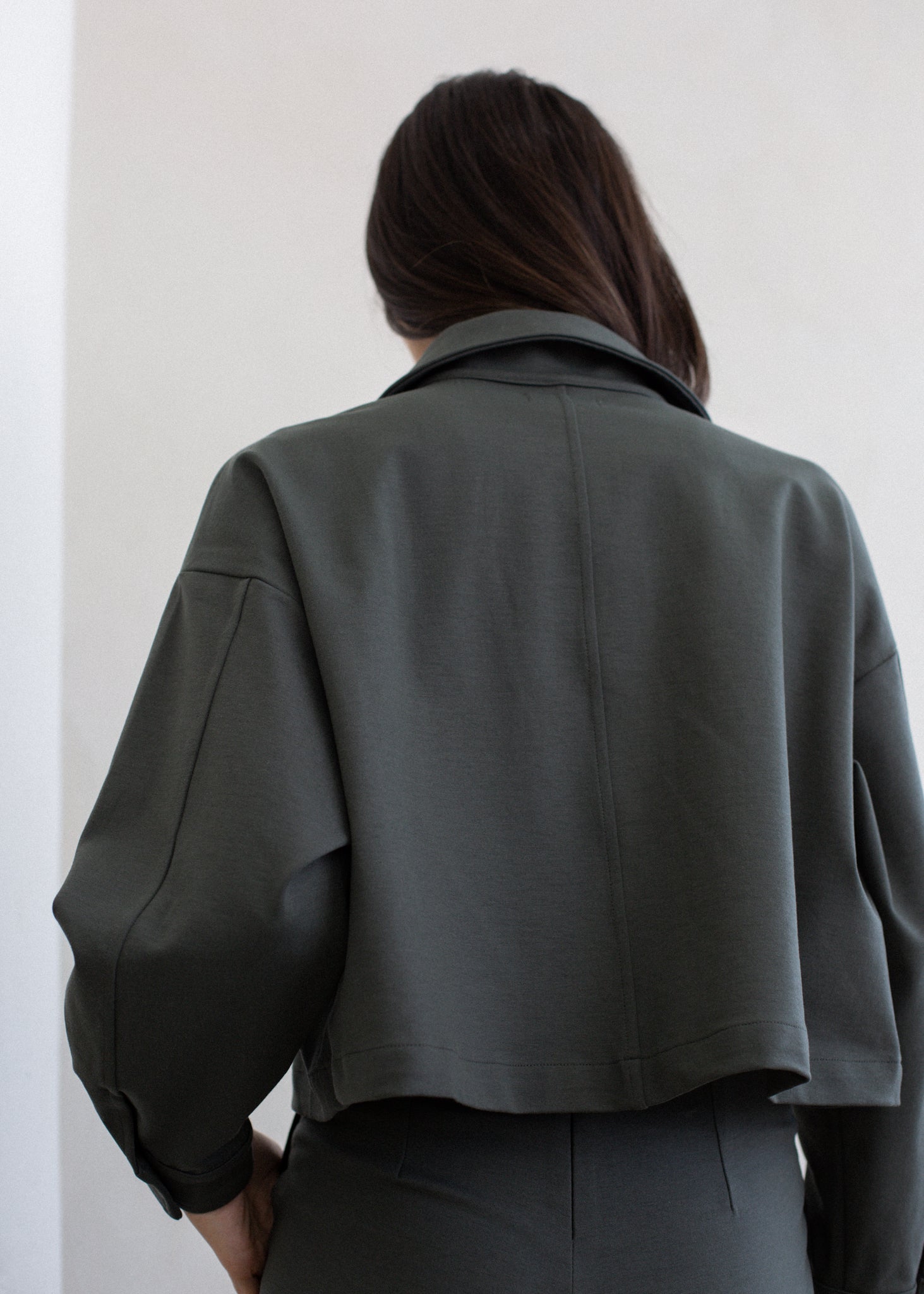 Cropped Worker's Jacket