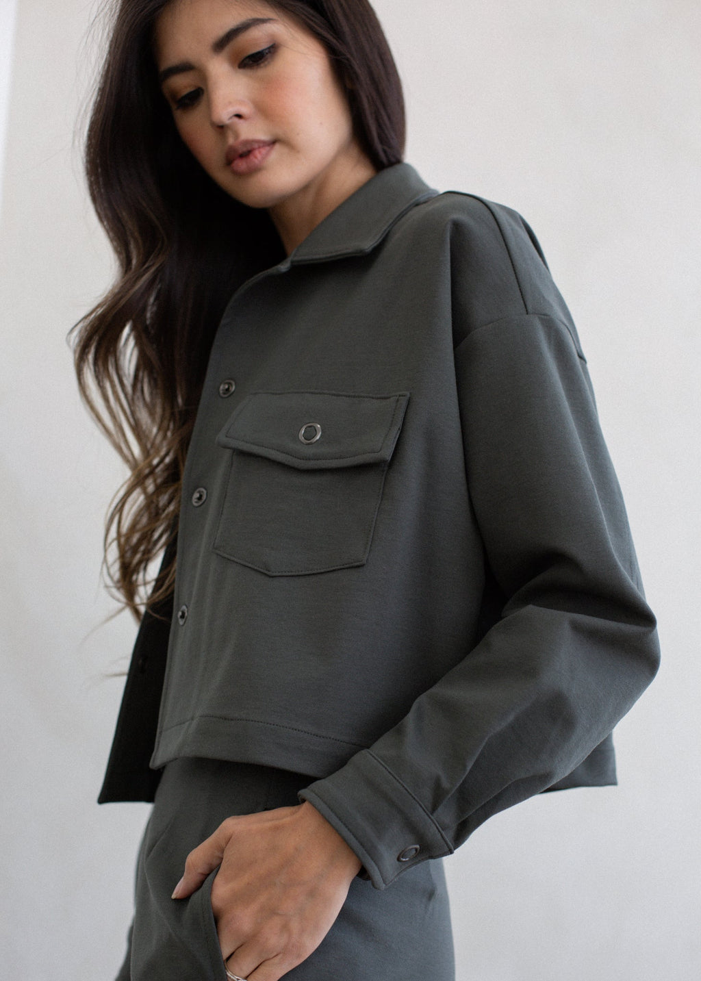 Cropped Worker's Jacket
