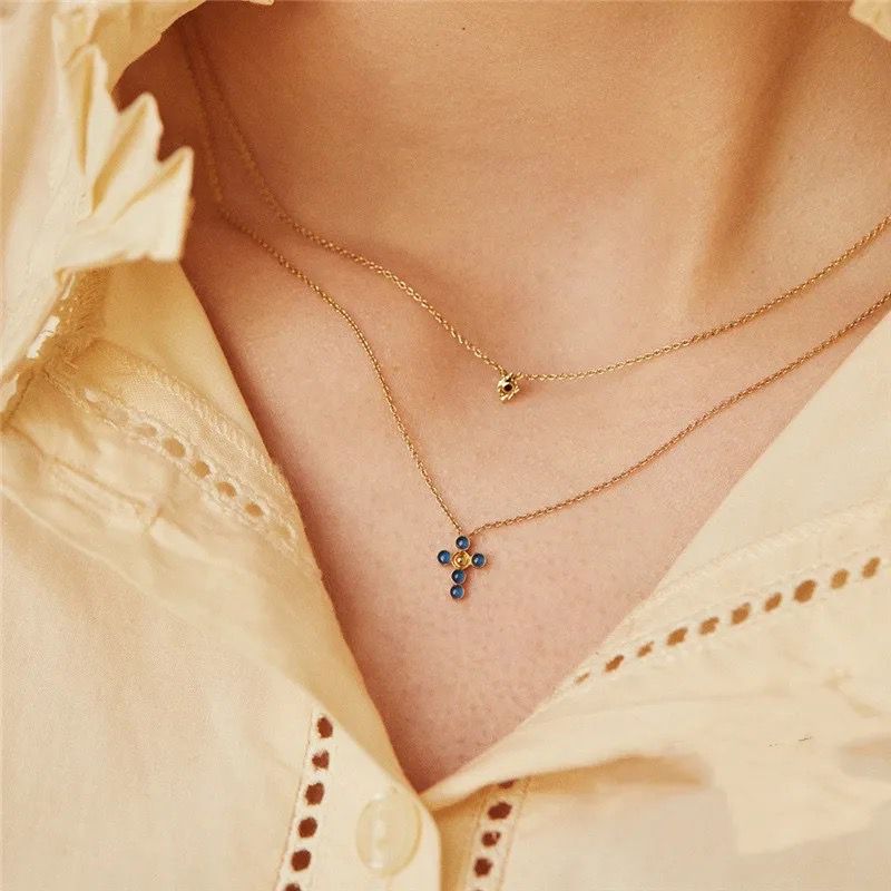 Cross Earring Earrings La Vie Bien Cross Earring