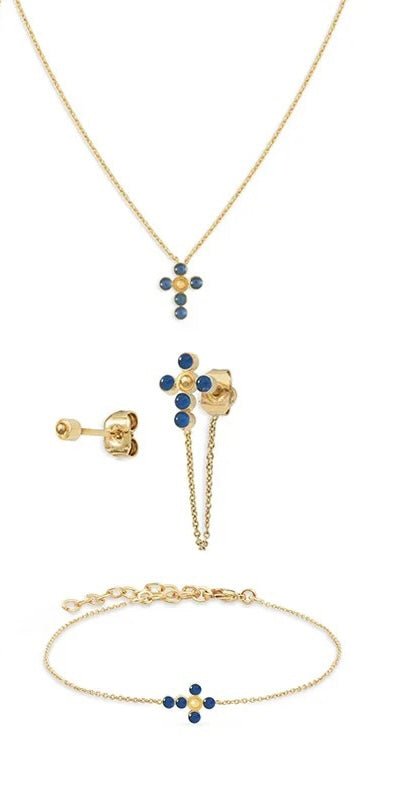 Cross Earring Earrings La Vie Bien Cross Earring